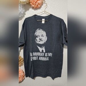 Gildan Gray Graphic Men's T-Shirt